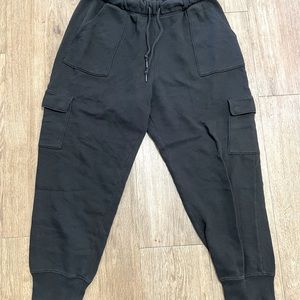 PINK Victoria’s Secret, Black Cargo Sweatpants